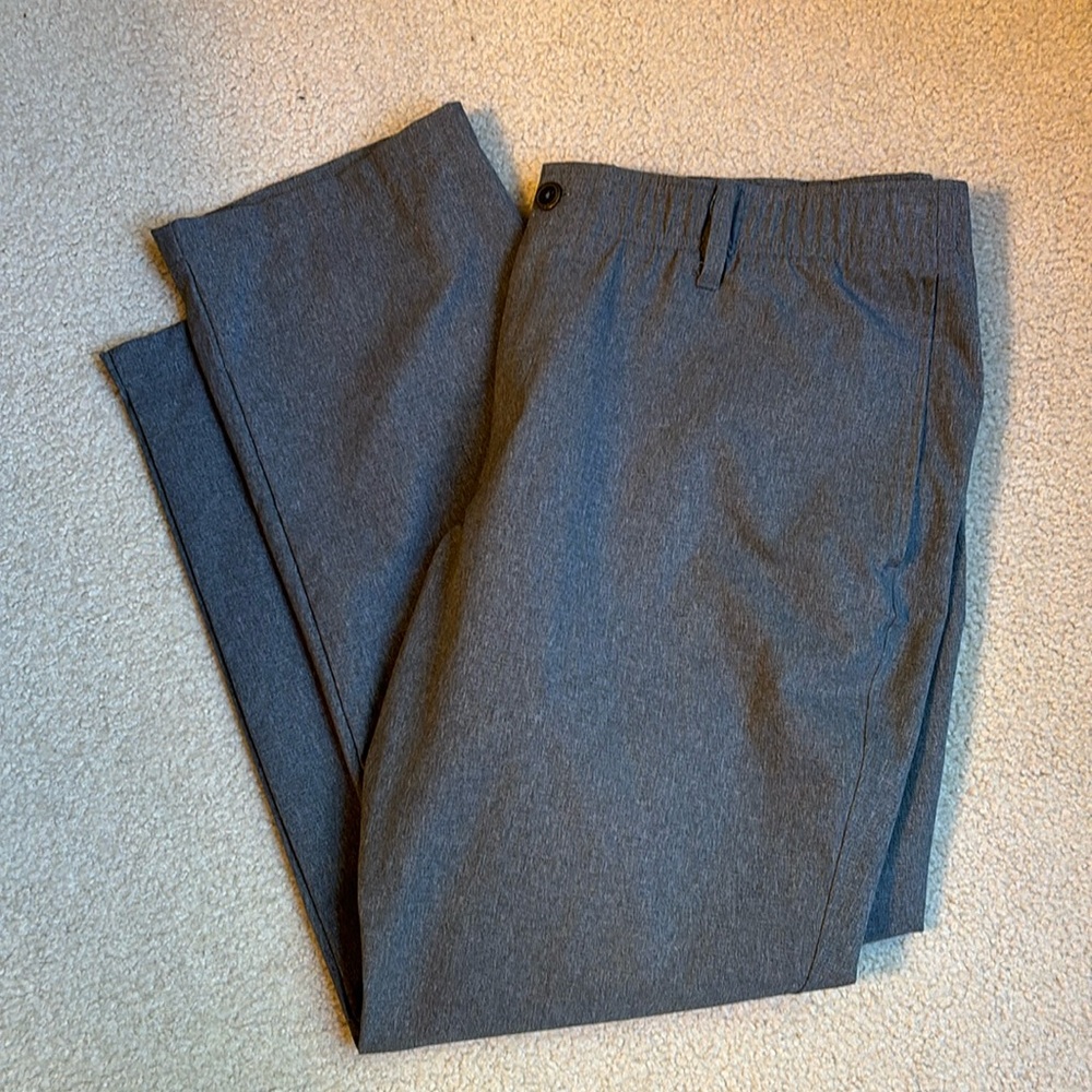 Under Armor Gray Performance Work Pants - 40x30 - image 1
